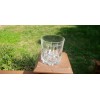 Crown Royal Crystal Cut "Sunburst" Whisky Wine Rocks Glass Logo