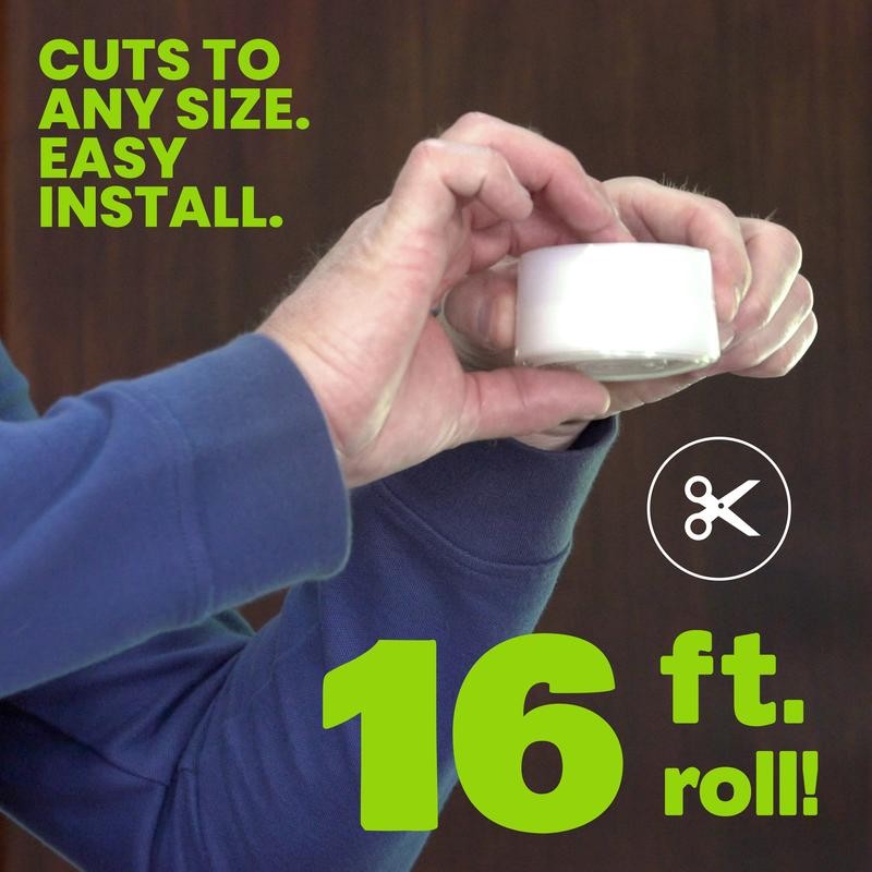 Alien Draft Seal Insulation Tape - Self-Adhesive Silicone Weather Stripping