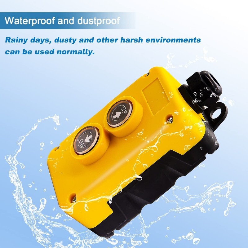 mxuteuk Dump Trailer Remote Control Switch 12V DC Trailer Up
