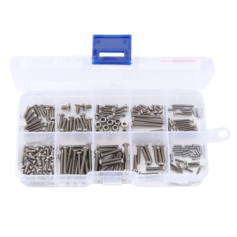 INJORA Screws Pins Nuts M1.6 M2 M2.5 Grade 12.9 Stainless