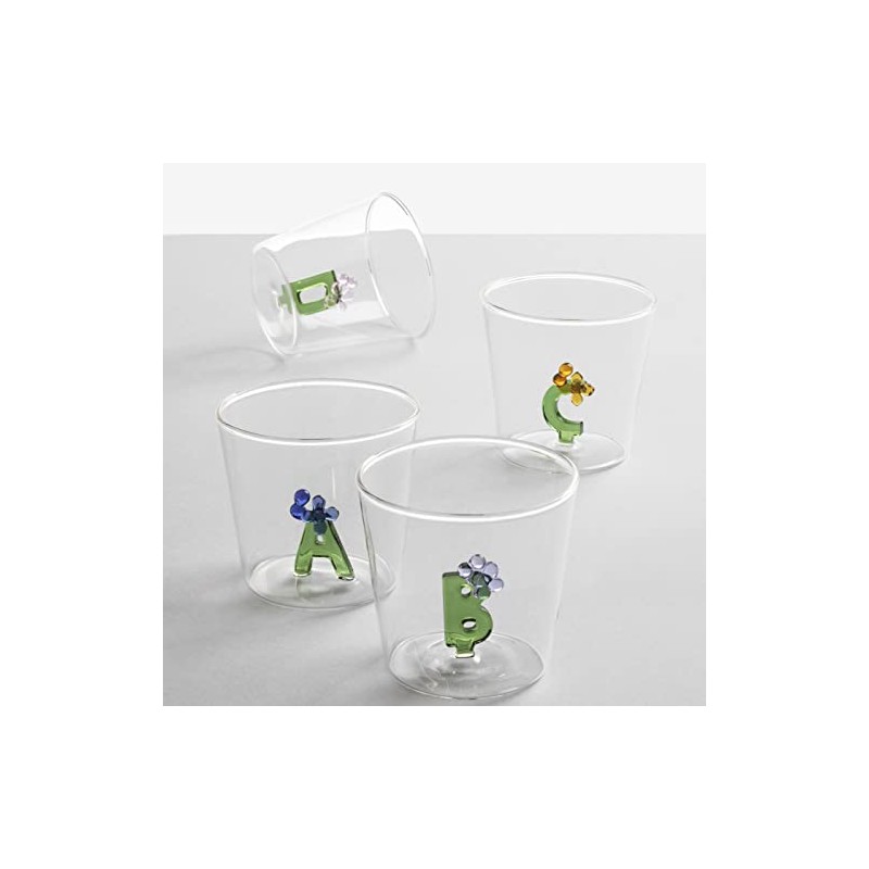 Ichendorf Greenwood Alphabet Collection Tumbler with Letter R
