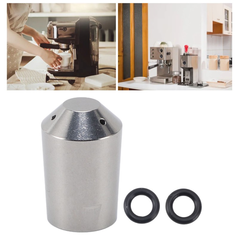 Coffee Machine Nozzle Stainless Steel Milk Foam Spout Replacement Steam