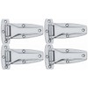 Chrome Smoker Hinge Walk in Refrigerator Cooler BBQ Pit Flush