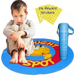 Thought-spot Portable Parenting Time Out Mat: Enhances Discipline & Fosters Positive Behavior