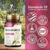 Nature's Nutrition - Resveratrol 1800mg - Suplemento Antioxidante, 120 Cápsulas