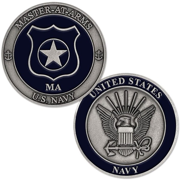 U.S. Navy Master at Arms (MA) Challenge Coin