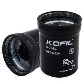 KOFIL 12X Oil Filter RE504836 for John Deere 4045 6068 1210E 1410D 5101E 5425 764 6020