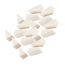 Baluue Triangle Makeup Puff Wedges 40pcs Soft Cosmetic Sponges for Foundation and Setting Powder for Skin Types and Travel