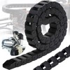 Weploda Energy Chain, Cable Drag Chain, Black Nylon Cable Drag