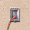 TayMac MR420CG 1-Gang Recessed Enclosure Extra Duty, 6-in-1 Nonmetallic Weatherproof