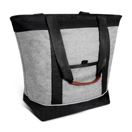 Cooler Bag 1 PC Soft Insulated Foam Bags Grocery Tote Travel for Food Zippered Top Lunch Containers Small Freezer Shopping Groceries Reusable Carriers Thermal Cold and Hot Frozens Carriers Picnic