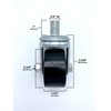 Floor Jack Caster (2 Piece - Black Wheel) for Lincoln,