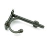 Oakcrafts Pair of Small Shelf Brackets with Hook TRANBY Antique