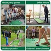 9 Pcs Golf Putting Cup with Flag, Practice Training Aids