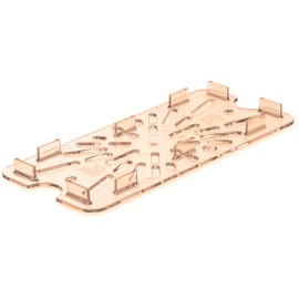 Carlisle FoodService Products Storplus - Bandeja de Drenaje para Cocina, Restaurantes y Hoteles, Plástico de Alto Calor, Tamaño 1/3, Ámbar