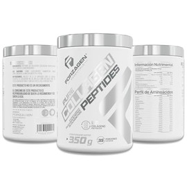 Forzagen | Péptidos de Colágeno Pure Collagen Peptides | 10 g de Colageno | 35 Servicios | Sin Sabor, Sin Olor | Aliado para Cabello, Piel, Uñas, Hues
