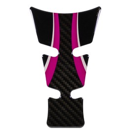 Tankpad Motorcycle Tank Sticker Pink for Motorcycle Tank Carbon Fibre Look X509606VA