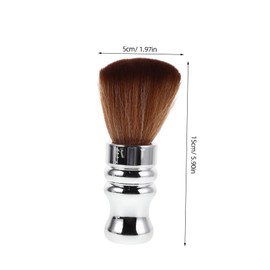 Baluue Professional Barber Hair Brush Soft Bristles Nonslip Handle Hairdressing Tool Essential for Salon Home