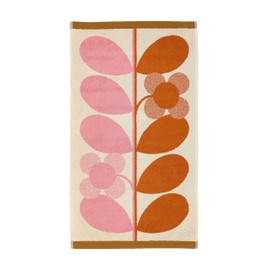 Orla Kiely Bath Towel 50 x 90 cm Duo Blush