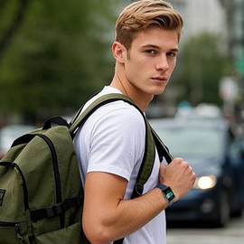 LeyuBand 2 Pack 19mm Silicone Watch bands Compatible with Veryfitpro ID205g/ID205L/ID205/ID205U/ID205S Women Men