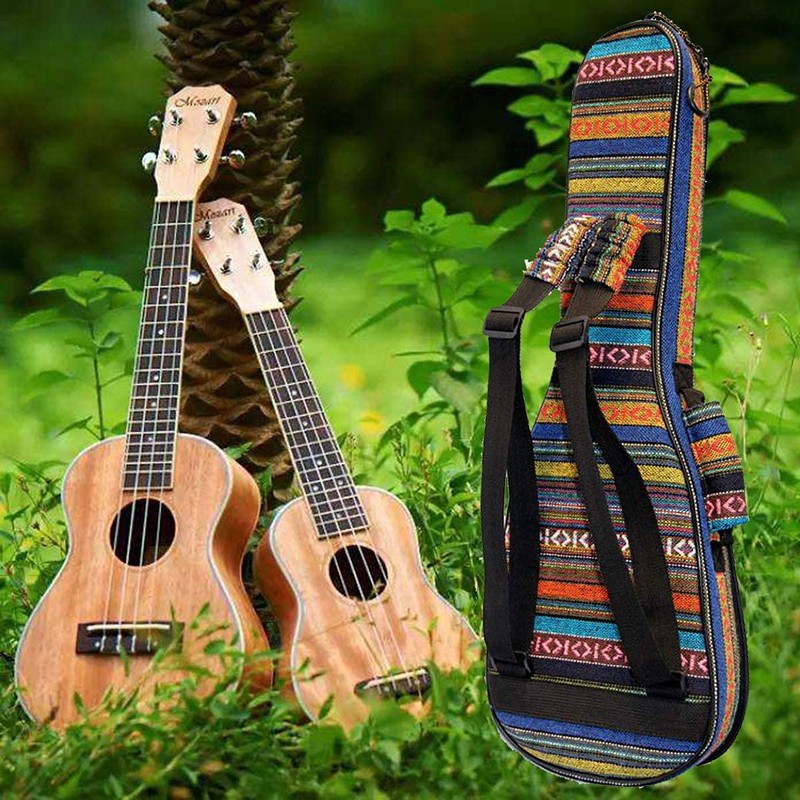 Jinchuan Ukulele Case, Ukulele Bag, Dedicated Soft Bag, Lightweight, Adjustable,