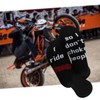 MBMSO Motorcycle Biker Socks 2 Pairs I Ride so I