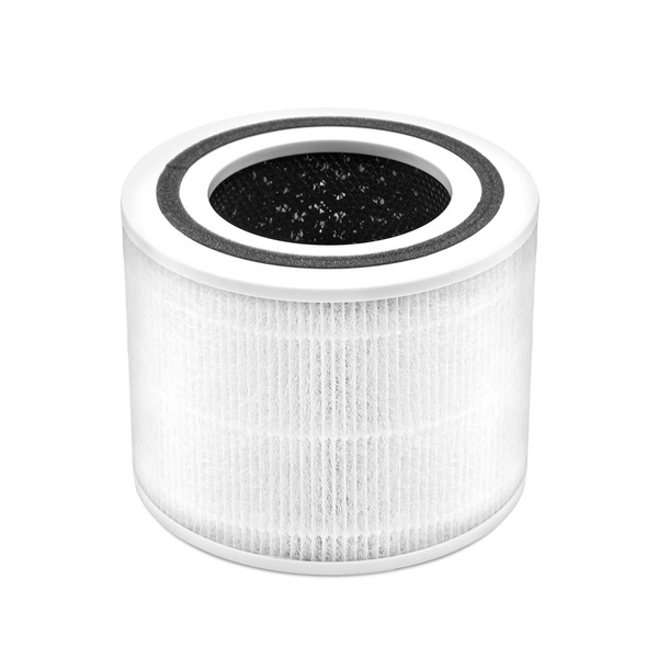 LEVOIT Air Purifier Core P350-RF, 3-in-1 H13 True HEPA Filter for Pet Allergies, New Fine Non-Woven Fabric Pre, Air Filter and Cleaner with ARC Formula, White