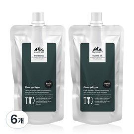 Manhurst shaving gel refill, 250g, 6 pcs / 맨허스트 쉐이빙젤 리필, 250g, 6개