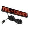LED Matrix Panel 12x72 Dots Bluetooth APP Control Programmable Scrolling