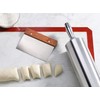New Star Foodservice 36237 Wood Handle Dough Scraper, 6 by