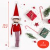 The TWIDDLERS 3 Sitting Gnome Figures for Christmas Made of