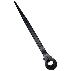 17 x 19mm Black Ratchet Podger Spanner Quick Release Scaffold Wrench