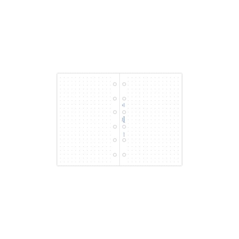 FILOFAX White Polka Dot Notepad