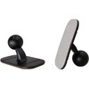 Black Car Dashboard Mount 17mm Ball Head Cellphone Magnetic Mount