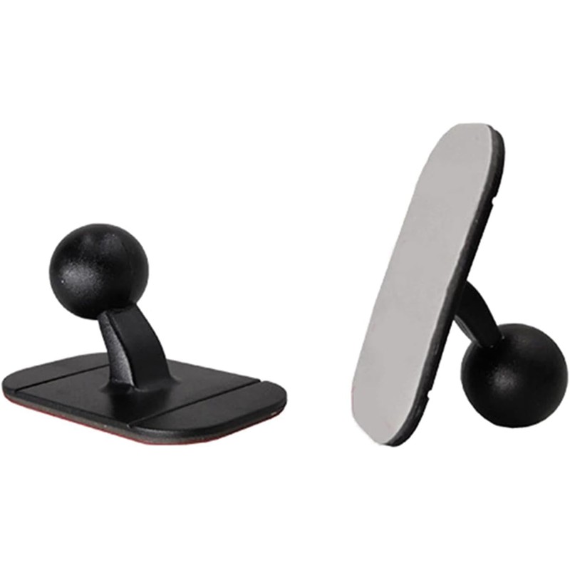Black Car Dashboard Mount 17mm Ball Head Cellphone Magnetic Mount