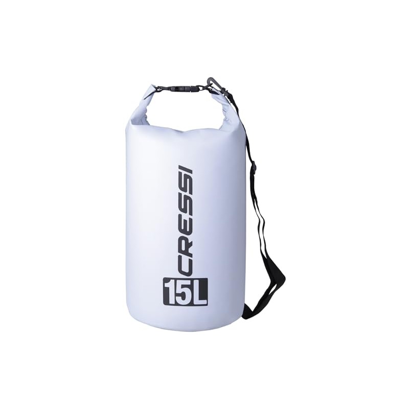 Cressi Unisex Adult Premium Waterproof Bags - White, 10 Litre