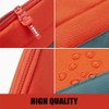 Sooez Wide-Opening Pencil Pen Case, Lightweight & Spacious Pencil Pouch