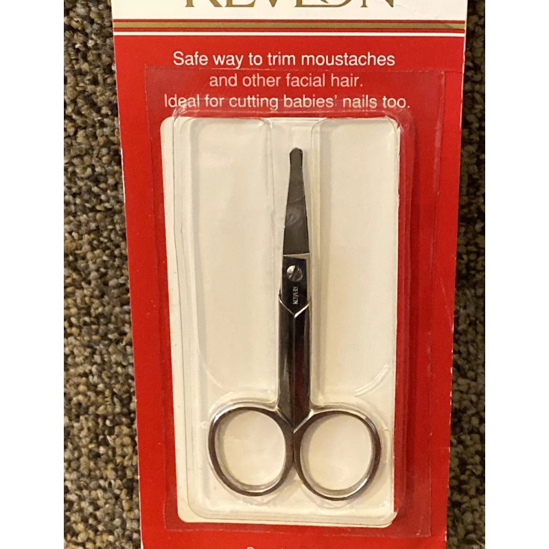 Revlon Vintage Revlon SAFETY SCISSORS 2377 .Made In Brazil