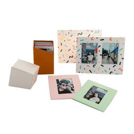 Focus Instax Bundle with Storage Box, 3x Magnetic Frames & Hanging Frames for Fuji Mini 11,9, 40,70, LiPlay, Share Printer, Lomo'Instant & Other Instax Mini Film Cameras