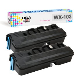 MADE IN USA TONER Compatible Waste Box for Konica Minolta WX-103, A4NN-WY3, A4NN-WY1, A4NN-OY2 (2 Cartridge)