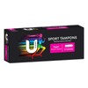 U By Kotex Tampons Sport Super X 16