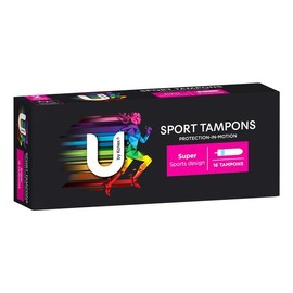 U By Kotex Tampons Sport Super X 16
