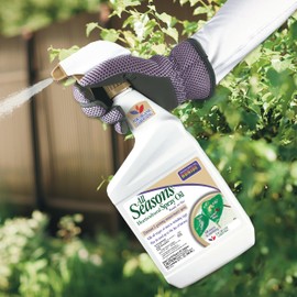 Bonide All Season Horticultural & Dormant Spray Oil, 32 oz Ready-to-Use Spray, Disease Prevention and Insect Killer for Organic Gardening