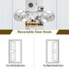 Privacy Door Knob with Lock, Interior Door Knob for Bedroom