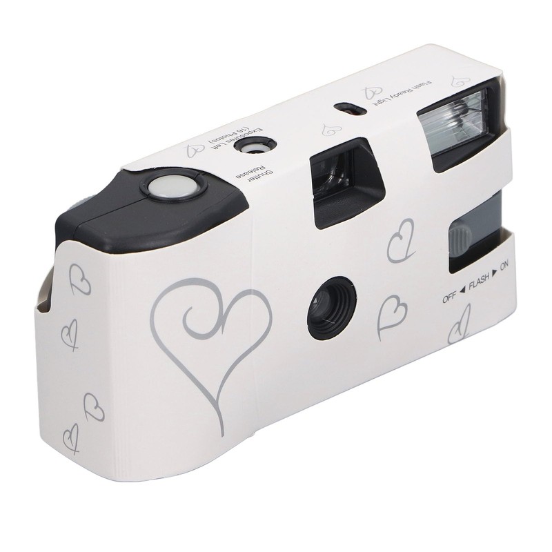Film Camera, Advance Wheel Single Use Camera for Wedding