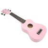 21 Inch Ukulele Set Glossy Bright Soft String Orchestral Instrument