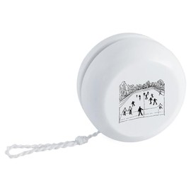 'Ice Skating Rink' Retro Style Yo-Yo (YY00042427)