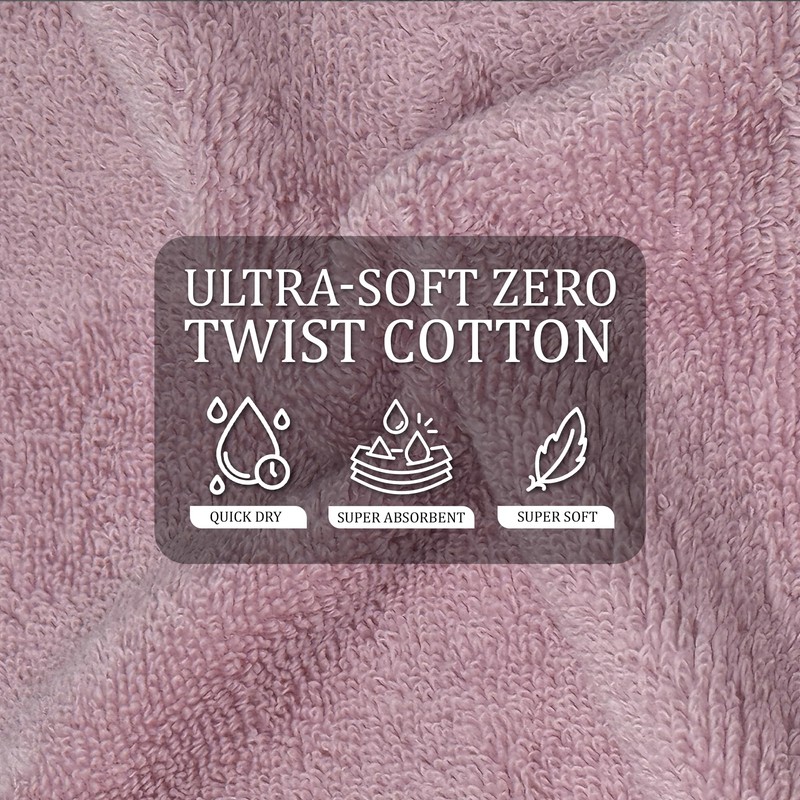 Towelogy 100% Cotton Bath Towels 70x120cm – Ultra Soft &