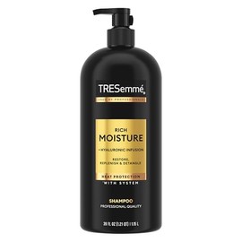 TRESemmé Champú Hidratante de Humedad Rica con Bomba para Cabello Seco Formulado con Tecnología Pro Style 39 Fl Oz