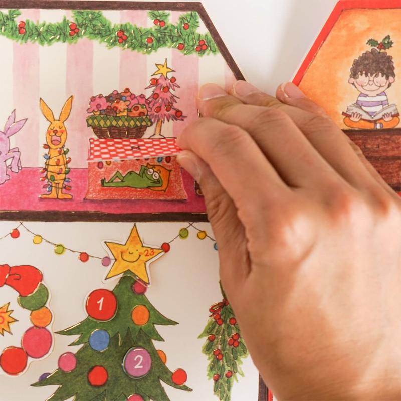 Coco-chan Greeting Life Christmas Advent Calendar RY-892 Red